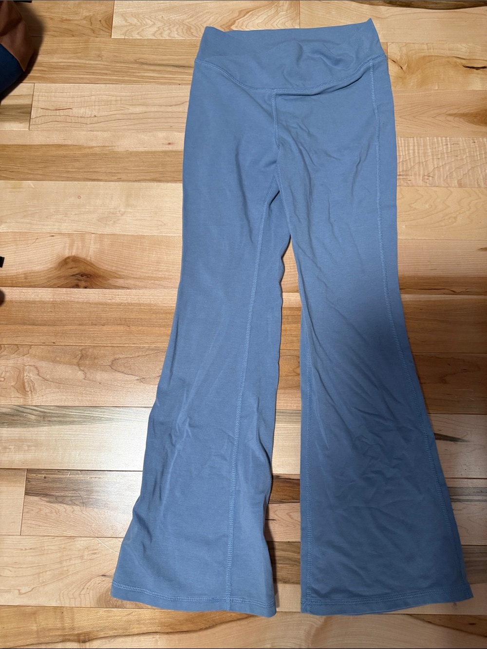 Old Navy Dusty Blue Flared Yoga Pants